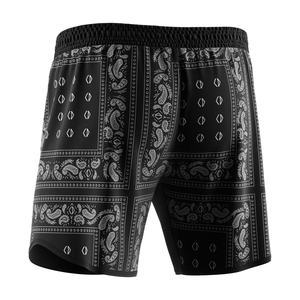 Shorts de sport pour hommes, séchage rapide, fitness, course à pied, OEM, pour la gym et l'entraînement - Product Image 2