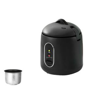 Mini <span class=keywords><strong>Arrocera</strong></span> Multifuncional de Acero Inoxidable, Interior Antiadherente, Bajo Consumo, Control Mecánico, Capacidad de 1-2L para el Hogar - Product Image 5