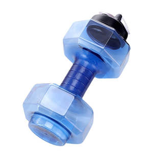 Ağırlık plakası taşınabilir spor salonu Fitness dambıl su dolu şişe Bottle su şişesi dambıl - Product Image 1