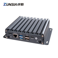 Zunsia Network Appliance 4 LAN 2,5G N100 Mini PC Fanless 12th Gen N95 N300 DDR5 WIFI/BT/4G X86 Router Pfsense Firewall Mini PC