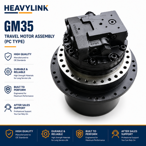 Ensemble moteur de translation GM35 (type PC) compatible avec : Komatsu 200-3, -5, -6, -7, -8 - Product Image 3