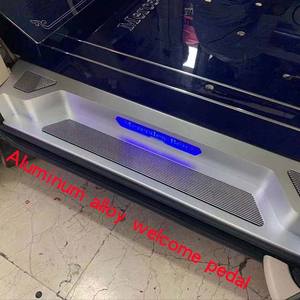 Pédale de remplacement de bienvenue avec lumière LED, seuil de porte en alliage d'aluminium VITO V250 V260 w447 V220 V-CLASS, accessoires de rénovation - Product Image 5