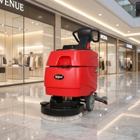 Magwell C460S 18in brosse machine de nettoyage de carreaux épurateur de sol marche derrière pour entrepôt
