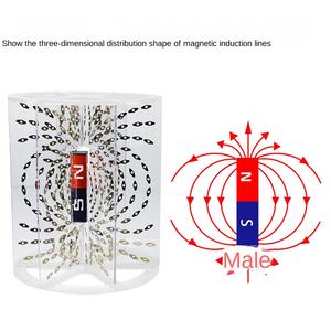 Démonstrateur de ligne à induction magnétique stéréoscopique Démonstrateur de champ magnétique à courant de champ électromagnétique 24003 - Product Image 6
