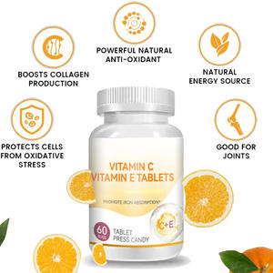 Cápsula de vitamina C E OEM, suplemento de salud, cápsula de vitamina C y vitamina E para blanquear la piel - Product Image 2