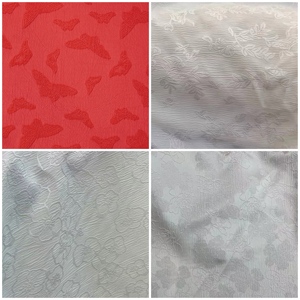 Colección Jacquard Serie 77 7701-7735 Tela Jacquard Tipo Seda con Diseño de Textura 3D 98% Poliéster 2% Elastano 170gsm 160cm - Product Image 6