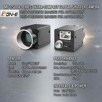 Caméra industrielle GigE haute vitesse MV-CS004-11GM/GC 312,9 FPS avec capteur IMX287 et transmission d'image non compressée