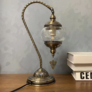 Handmade Hiện Đại Châu Âu Tự Làm Thổ Nhĩ Kỳ Thiên Nga Khảm Thủy Tinh Kit Tự Dính Sắt Thiên Nga Cổ Bảng Cho Phòng Ngủ Văn Phòng E14 Bóng Đèn Cơ Sở - Product Image 6