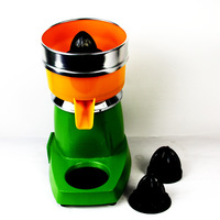 Presse-agrumes électrique de haute qualité d'usine, en acier inoxydable, centrifugeuse à oranges et citrons, éjection automatique de la pulpe, usage commercial