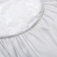 Protège-matelas imperméable de luxe en polyester matelassé à ultrasons, hypoallergénique, anti-acariens, taille personnalisée