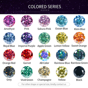 Moissanite en vrac de qualité supérieure, taille glace pilée, 0,6 mm, 1 mm, 1,5 mm, 2 mm, couleur <span class=keywords><strong>rose</strong></span> VVS, pour la vente en gros - Product Image 3