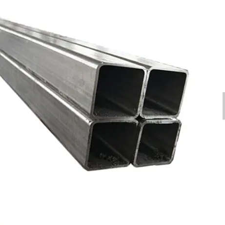 Tubo quadrato/rettangolare tubo quadrato in acciaio a sezione cava Pre zincato laminato a freddo per struttura di riparo