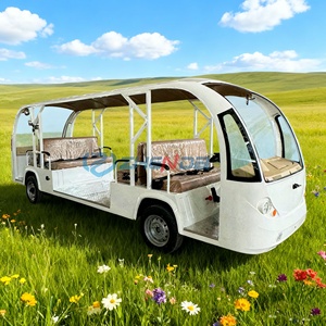 Bus électrique de tourisme longue portée personnalisable de haute qualité, directement de l'usine, pour les stations balnéaires, les attractions touristiques et les parcs à thème - Product Image 4
