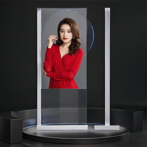 Écran d'affichage transparent ultra-mince intérieur <span class=keywords><strong>OLED</strong></span> de 30/55 pouces avec écran tactile pour la publicité commerciale dans les ascenseurs et les magasins de détail - Product Image 4