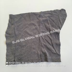Trapos de Limpieza Industriales 100% Algodón, Trapos de Felpa de Colores Variados, Trapos de Tela Tipo Sudadera - Product Image 3