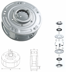 Serrure de porte coulissantes verticale, en fer, haute qualité - Product Image 5