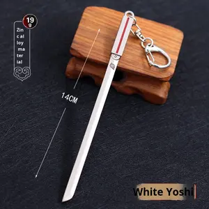 Colgante Asma para Kunai Bloody March Scythe, Mercancía de Anime Fire Ninja, Espada Voladora de Hierba Relámpago, Espada de Codorniz, Metal Tallado, Navidad - Product Image 5