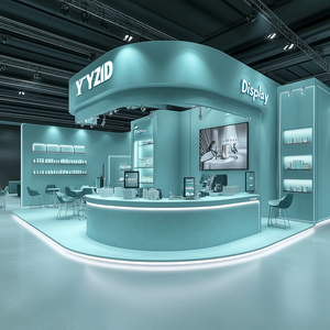 Vẻ đẹp cửa hàng mỹ phẩm kệ giá chăm sóc da bán lẻ hiển thị giá - Product Image 4