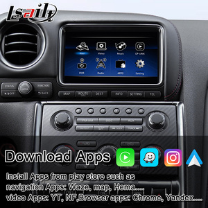 Interfaz Inalámbrica Lsailt 8G CarPlay Android para GT-R GTR R35 2008-2017, Kit <span class=keywords><strong>de</strong></span> Actualización Android Auto, Car Play, NetFlx, <span class=keywords><strong>Spotify</strong></span> - Product Image 3