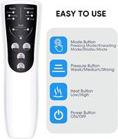 Masseur pour les pieds et les jambes 4-en-1 avec chauffage, batterie au lithium rechargeable, contrôle de la minuterie pour la récupération corporelle AS ALL STAR CE