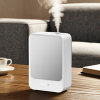 Diffuseur d'huiles essentielles Dermey 400 ml pour la maison, parfum d'ambiance, désodorisant, alimentation électrique par batterie et prise secteur