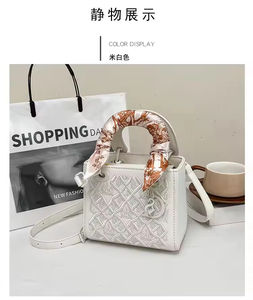 Bolso de Mano de Cuero Genuino de Lujo DI O.R para Mujer, con Cierre de Cremallera, Bandolera, de Alta Calidad, Diseño de Moda - Product Image 4