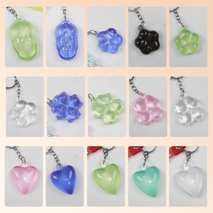 Phim hoạt hình trong suốt trang trí Keychain chuột Pad với cổ tay phần còn lại nhỏ chơi Game bàn phím pad cho nhà văn phòng sử dụng - Product Image 4