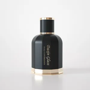 Vente en gros Vaporisateur en forme de citrouille Luxe vintage vide 30ml 50ml 100ml Bouteille noire Fabricant de parfum