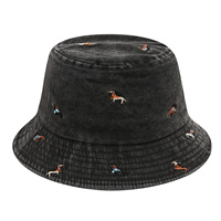 Chapeau Bob Japonais Vintage en Coton Lavé avec Logo Personnalisé 100% Coton Respirant pour l'Extérieur Vente en Gros