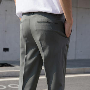 Vente chaude de pantalons décontractés respirants sans repassage pour hommes pantalons pour hommes Slim Fit de style coréen - Product Image 4