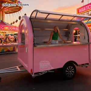 OEM Usa Mobile Concession Trailer Bubble Tea Ice Food Truck Us Standard - Product Image 1