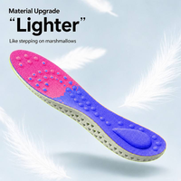 Solette Sportive Rialzanti per Scarpe con Tacco Alto, Inserti Nascosti da 5 cm, Supporto Arco Plantare, Cuscinetti per Tallone, in Schiuma Memoria Traspirante PU