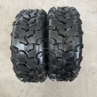Pneu et jante 8 pouces 21x7.00-8 21x7-8 à 4 trous pour ATV, tondeuse à gazon, UTV, kart, buggy