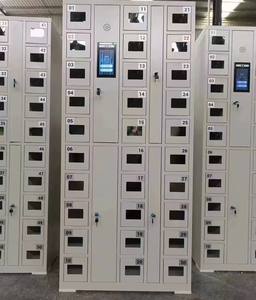 Solarbetriebene Handy-Ladestation China Smart Locker Lieferant Großbestellung mit Lade-Locker mit Zahlungssystem & Bildschirm - Product Image 1