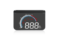 M13 Hud Set Alarm mobil proyektor kaca depan, Speedometer pengukur kecepatan jam Kompas Gps tampilan Alarm Digital
