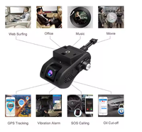 JIMI JC261 Car Dash Cam Mobile MDVR Car DVR avec DMS Cabin Rear Cameras