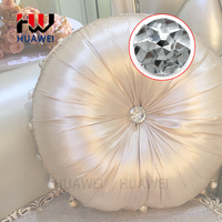 HUAWEI Pièces de meubles Boutons diamantés Accessoires décoratifs Acrylique Rembourrage Boucle Chaise Bouton de canapé en verre et cristal