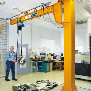 Grue portative en porte-à-faux de petite colonne de 360 degrés 0,5 tonne 1 tonne 2 tonnes 3 tonnes à vendre grue de flèche de construction d'atelier - Product Image 6