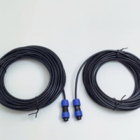 Connecteur d'aviation personnalisé Weipu SP1110/P4 SP1112/S4 4 broches IP68, connecteur circulaire étanche mâle et femelle avec câble