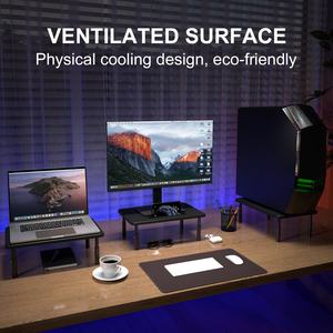 MST003M Support de moniteur pour écran d'ordinateur Imprimante pour ordinateur portable Support pour ordinateur portable Étagère de bureau Organisateur de bureau - Product Image 4