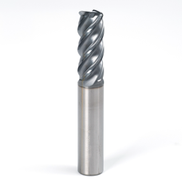 Fraise en bout à haut rendement économique de la série UC personnalisable Rayon d'angle à 4 cannelures Revêtement de performance fiable Fraisage ODM/OEM
