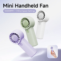 Mini ventilateur portatif sans pales, rechargeable par USB, format poche, avec cordon, pour usage domestique estival