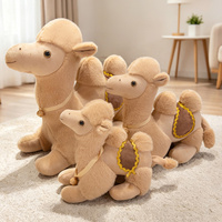Boneka Unta Simulasi Isi Kapas PP Pabrik Langsung, Boneka Plushie Custom untuk Anak-Anak Grosir, Boneka Plushie Custom untuk Anak-Anak