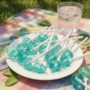 Gran Descuento en Compras al por Mayor de Caramelos Duros con Sabor a Frutas, Lollipop OEM - Product Image 1