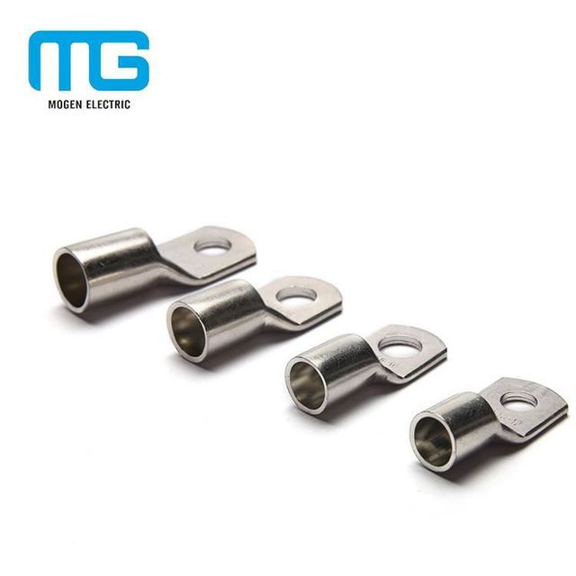Durable High Conductive Tinned Copper Crimp Wire Ring Cable Lug