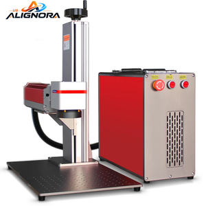 Máquina de Corte por Láser de Fibra de 100W 60W, Máquina de Grabado y Marcado Láser con Enfriamiento por Aire, Marcador Láser para Metal - Product Image 1