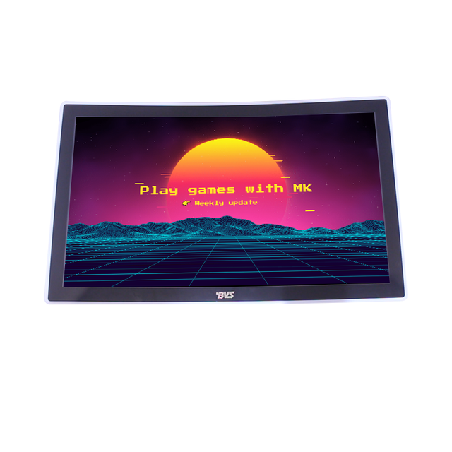 32 Curved Capacitive Touch Screen USB New Gaming Monitor for Arcade Machines with 3M Interaction Range