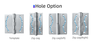 360 Bằng Thép Không Gỉ Có Thể Điều Chỉnh Cửa Gỗ Mông Mùa Xuân Đu Cửa Bản Lề - Product Image 3