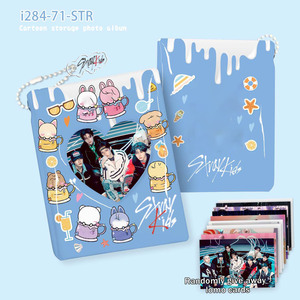 Album Portacarte KPOP per Fan di StrayKids, ATEEZ, TWICE, <span class=keywords><strong>Monsta</strong></span> X, ILLIT, IVE, 20P, con Design Cartoon, Regalo per Fan - Product Image 4
