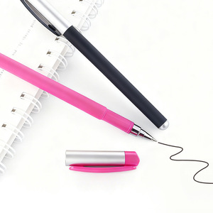 Stylo publicitaire personnalisable, corps en plastique, encre noire, impression sérigraphique, papeterie d'entreprise, cadeau éducatif - Product Image 2